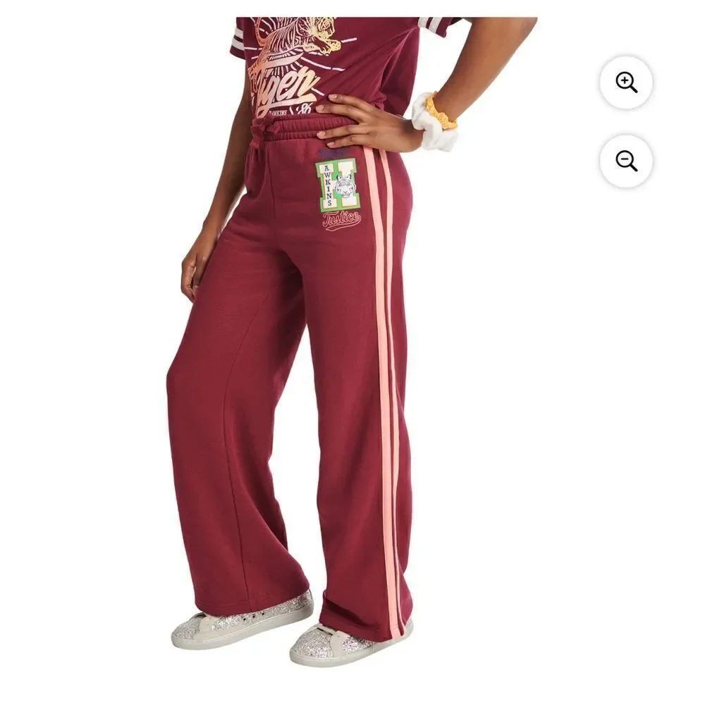 Justice X Stranger Things Wide Leg Sweat Pants